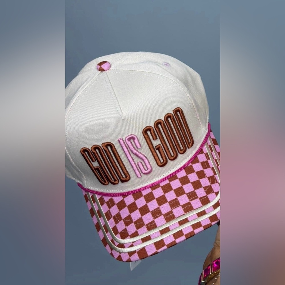 God is Good Embroiled Hat